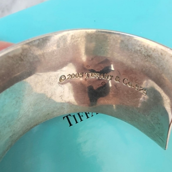 Tiffany &  Co. Notes Cuff Braclet Sterling .925 - Picture 7 of 8